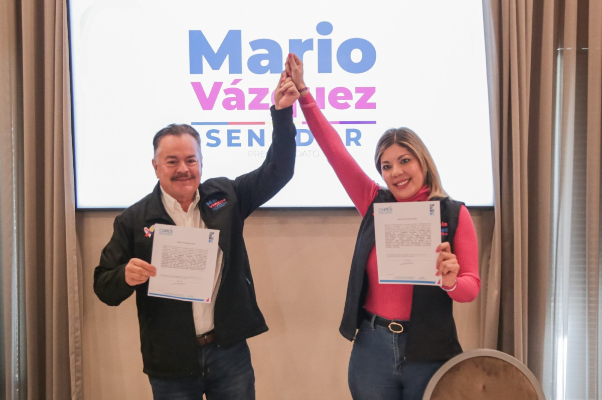 Recibe Acción Nacional registros de Daniela Álvarez y Mario Vázquez como precandidatos al Senado
